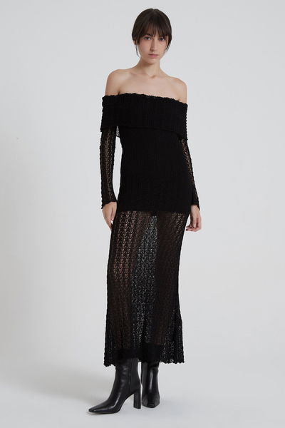 Vestido Astro Negro
