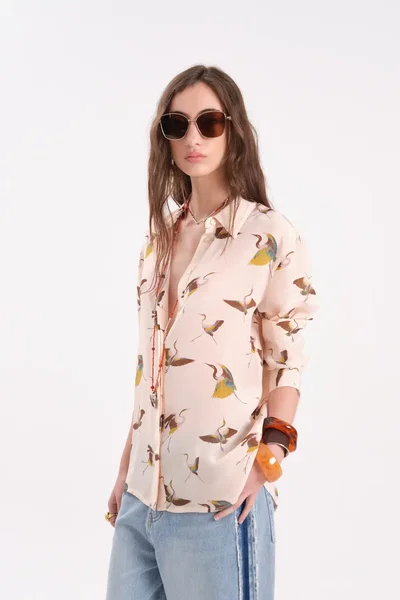 Camisa Beltran Crudo