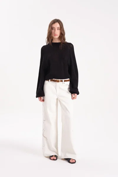 New Bootcut Marit Off White