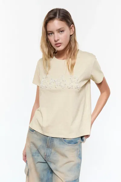 Remera Jed Beige