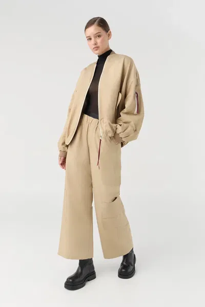 Bomber Luc Beige