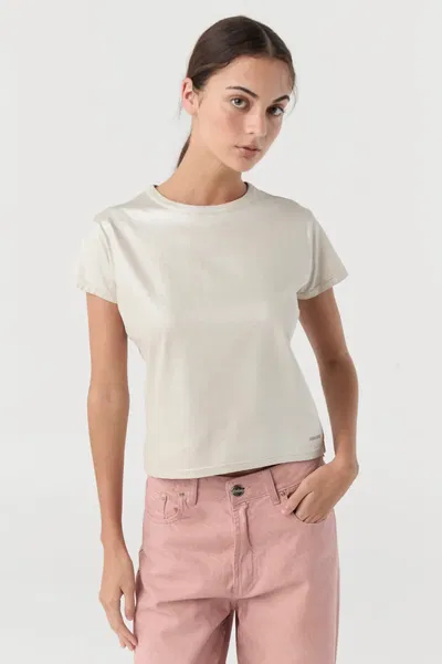 Remera Shine Off White