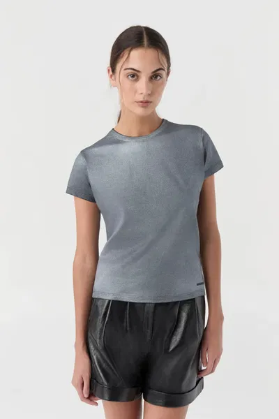 Remera Shine Negro