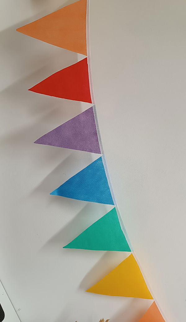 BANDERINES TRIANGULOS