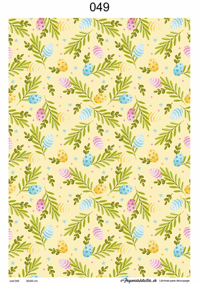 Lámina de Seda 35x50 cm