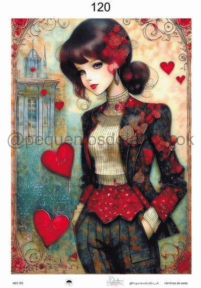 Lámina de Seda 35x50 cm