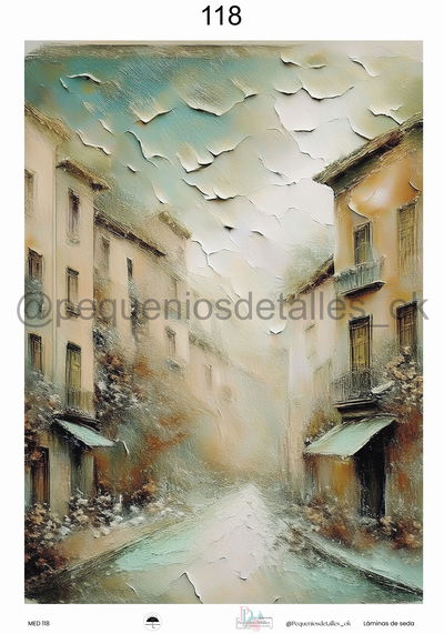 Lámina de Seda 35x50 cm