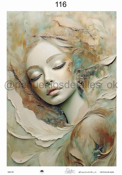 Lámina de Seda 35x50 cm