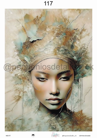 Lámina de Seda 35x50 cm
