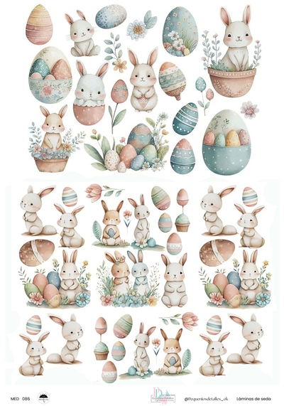 Láminas de Seda 35 x 50 cm.