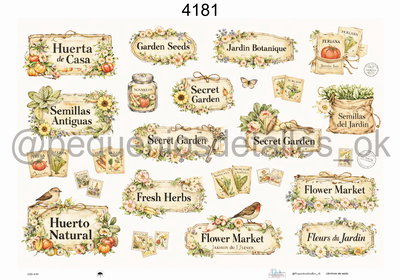 Lámina de Seda 50x70 cm en papel de seda – Diseño etiquetas