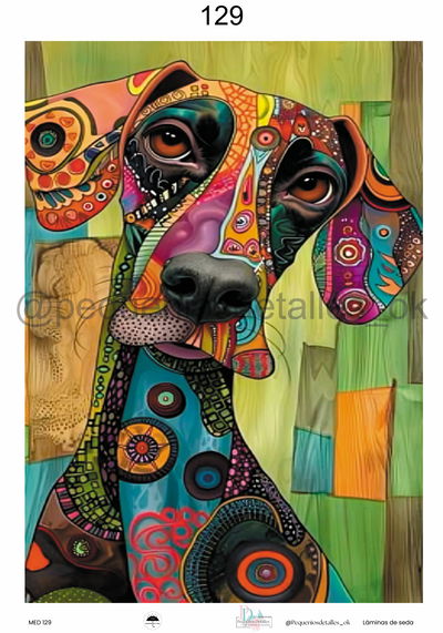 Lámina de Seda 35x50 cm