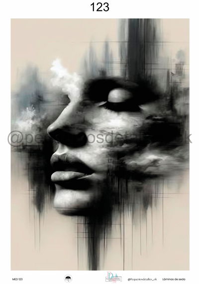 Lámina de Seda 35x50 cm