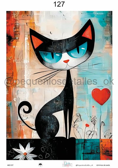 Lámina de Seda 35x50 cm