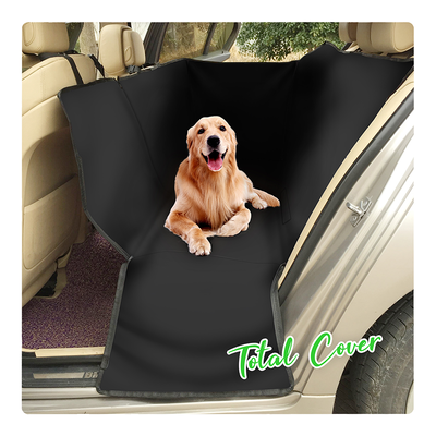 Funda Protectora Autos Perros Gatos Mascotas + 1 Cinturón Negro Liso