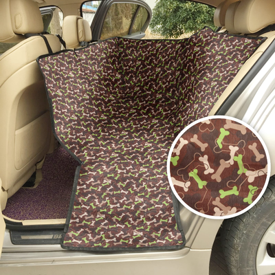 Funda Protectora Autos Perros Gatos Mascotas Camuflado