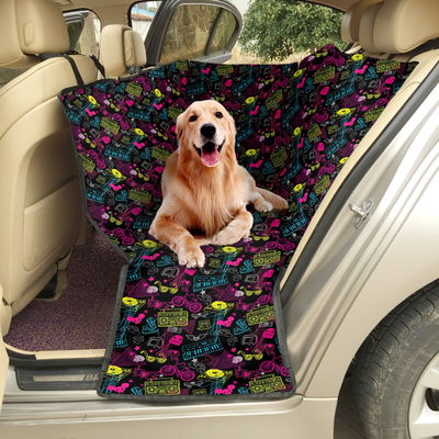 Funda - Diseño Rock - Protección asientos autos de Perros Gatos Mascotas
