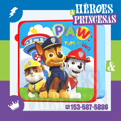 TUPPER CAJA SANDWICH PAW PATROL