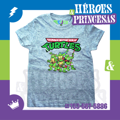 REMERA TORTUGAS NINJAS