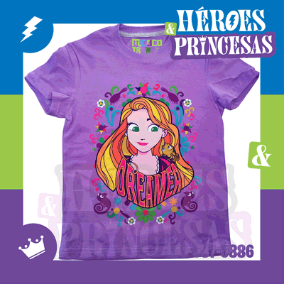 REMERA RAPUNZEL "DREAMER"