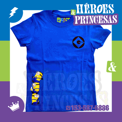 REMERA MINIONS