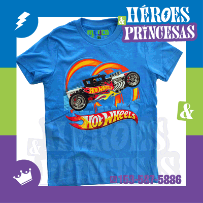 REMERA HOTWHEELS 