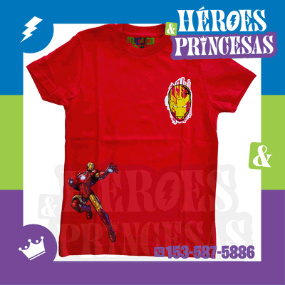 REMERA IRON MAN