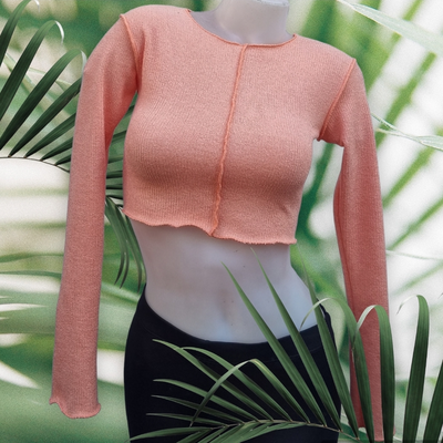 Crop Top Costuras Externas