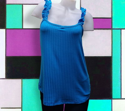 Musculosa Bretel Con Frunce 