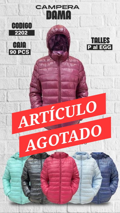 Campera Inflable con Capucha Con Piel