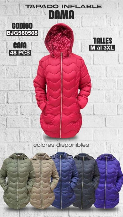 Campera Tapado Inflable