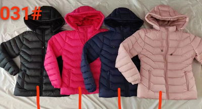 Campera Inflable Para Niñas 👧  Con Capucha #031