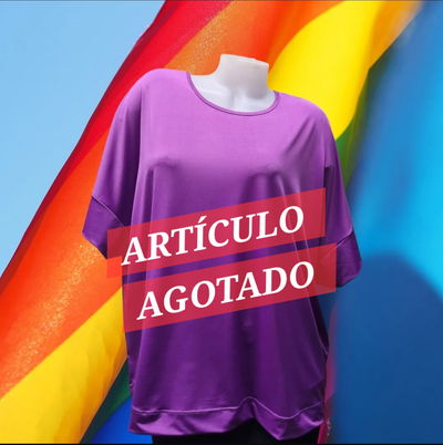 Remera Cuello Redondo Manga Con Puño