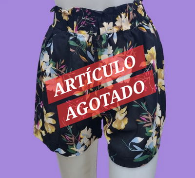 Short Cintura Alta Estampado