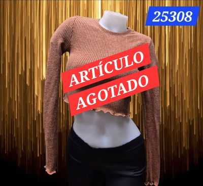Remera Corta Cuello Redondo Ruloté 