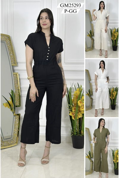 Mono Enterito Bordado Con Botones