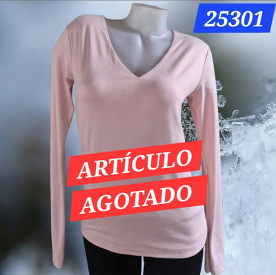 Remera Básica Cuello V