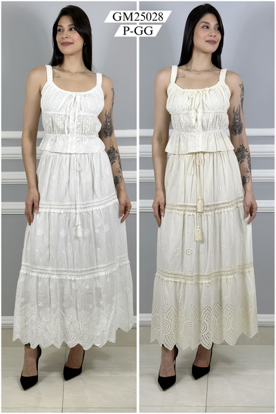 Conjunto Falda + Blusa Brodery GM25028