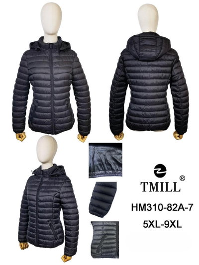Campera con Piel Talles Grandes