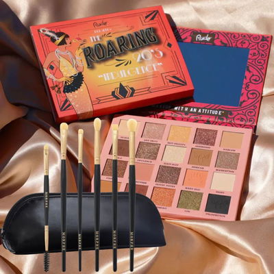 Combo All Eye Want Brush - Set Morphe + The Roaring 20's - Indulgence - Rude Cosmetics