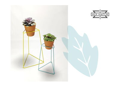 Planter Geometric Triangular