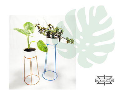 Planter Geometric Redondo