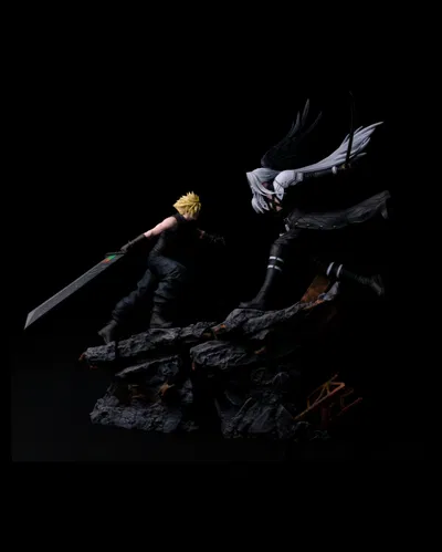 Cloud & Sephiroth 1/10 - Final Fantasy