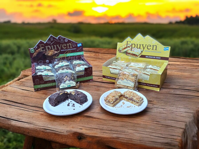 Brownies de algarroba Epuyen