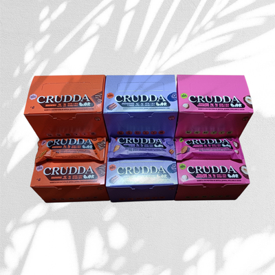 Barras Proteicas Crudda Caja x10u