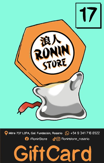 GiftCard Ronin Store 17 Verde Agua ($120.000) Gift Card