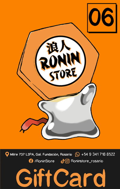 GiftCard Ronin Store 06 Naranja fuerte ($54.000) Gift Card