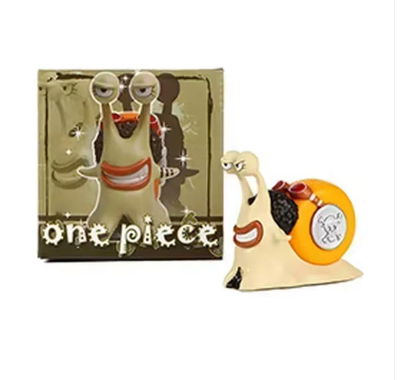 Usopp Den Den Mushi Figura 7-8cm One Piece con caja