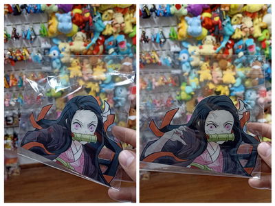 Nezuko 02 Sticker 3D Kimetsu no Yaiba - Demon Slayer