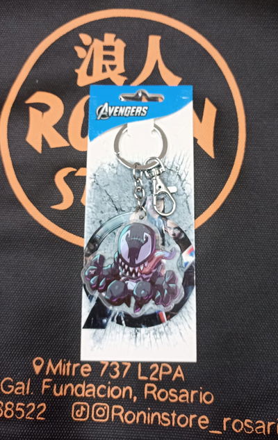 Llavero Acrílico Venom Marvel
